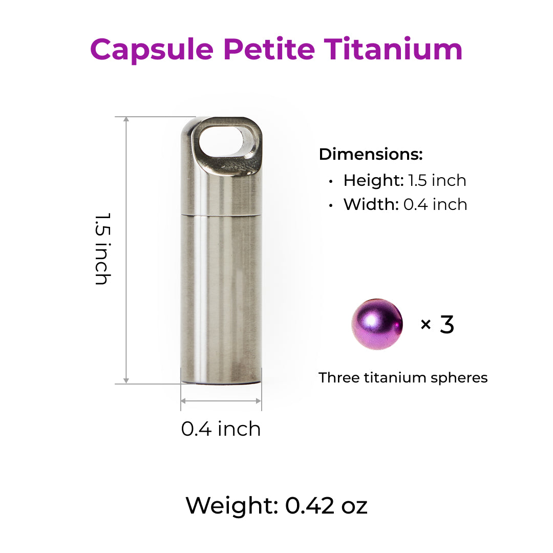 H.E.A.L.® 360 Petite Capsule Titanium